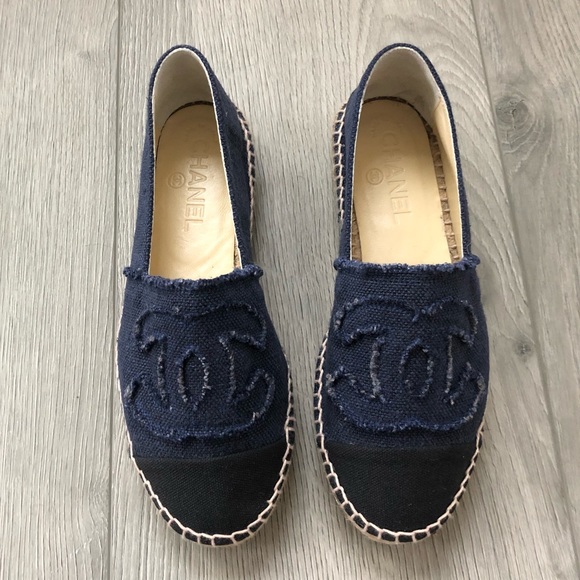 Chanel Denim Espadrilles - Picture 2 of 5